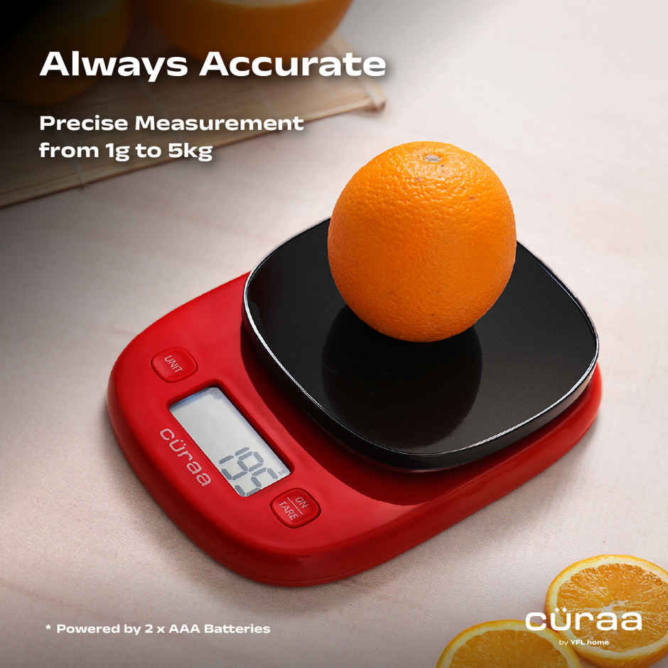 Craa Kitchen Scale | Food Weighing Scale For Health, Fitness, Baking & Cooking