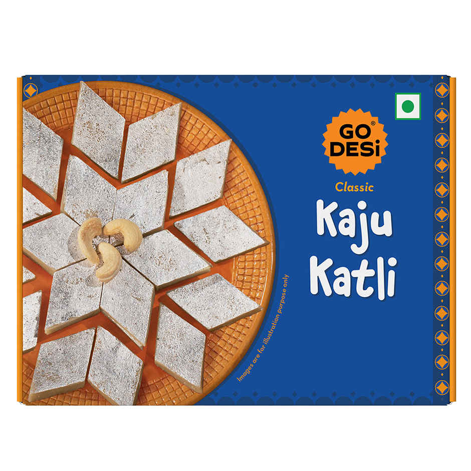 GO DESi Kaju Katli Classic | Kaju Barfi