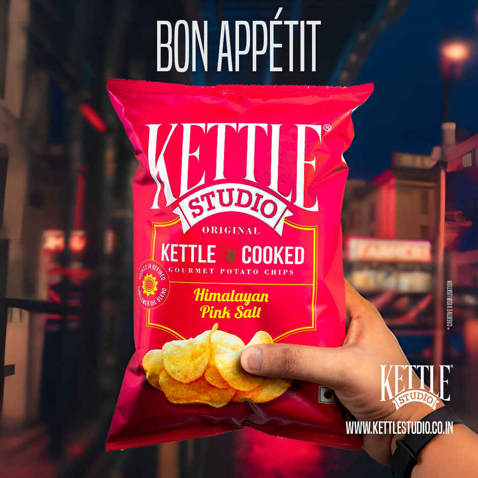 Kettle Studio Himalayan Pink Salt Potato Chips