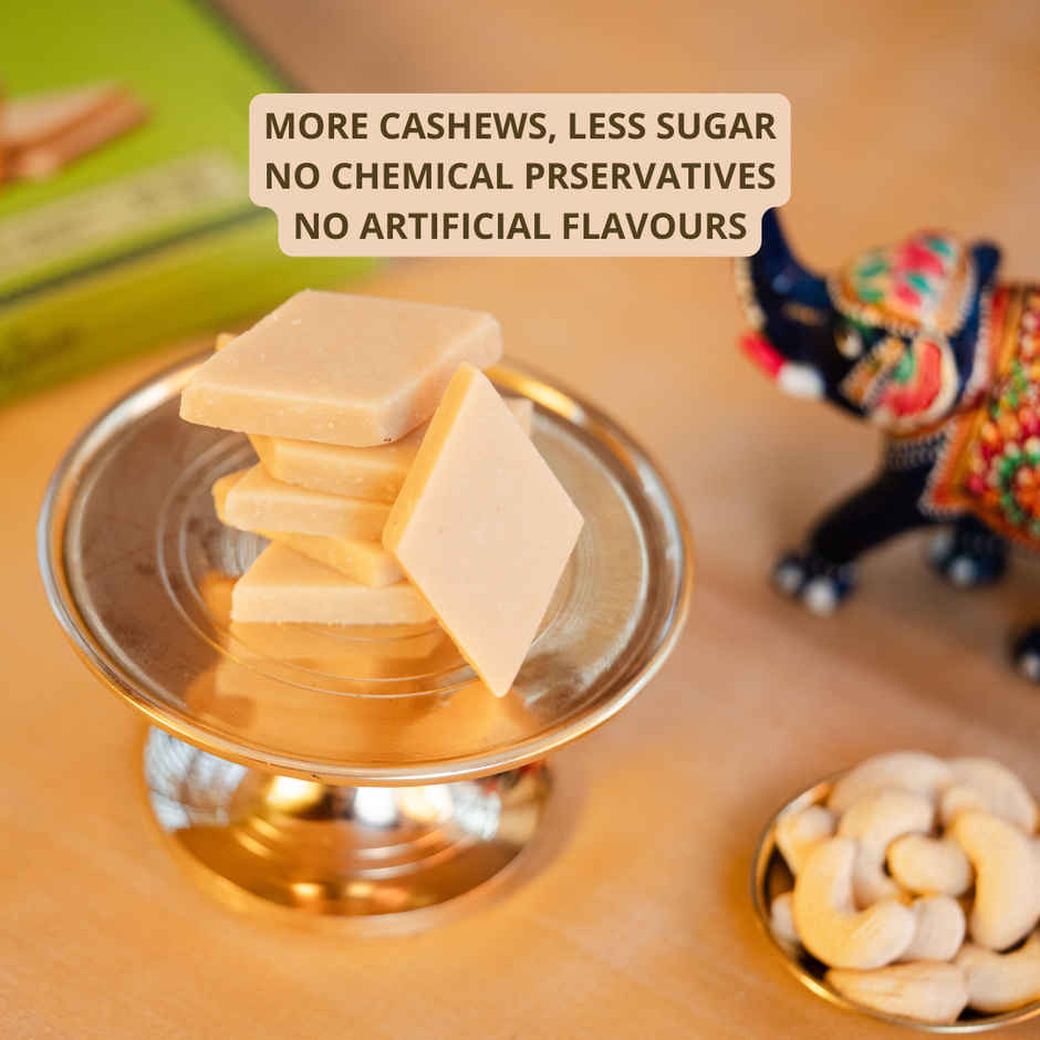 Bolas Kaju Katli | Sweet & Delicious