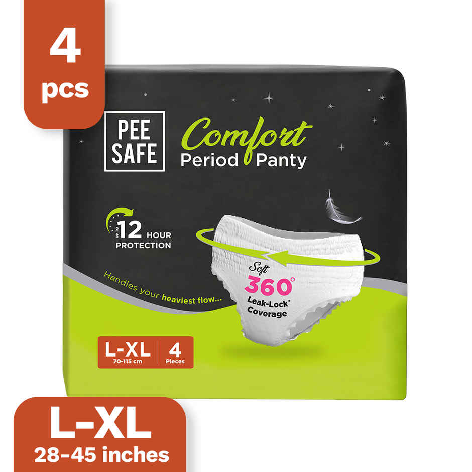 Pee Safe Comfort Period Panty (L-XL)