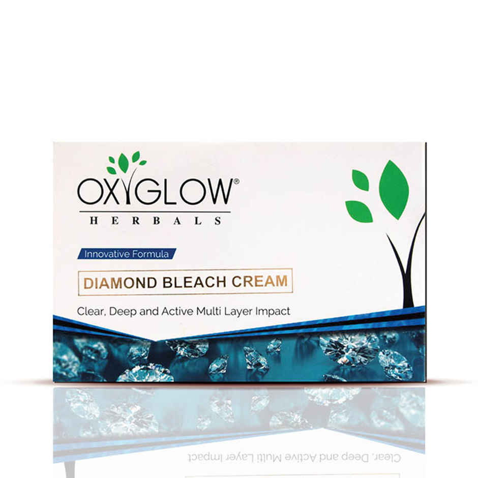 Oxyglow Herbals Diamond Bleach Cream - Deep Cleanses The Skin And Gives Instant Glow