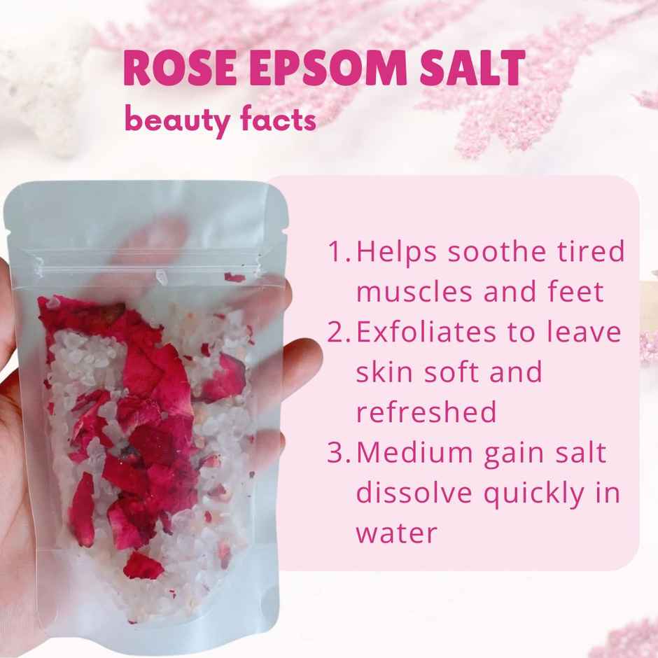 Samisha Rose Epsom Bath Salt For Pain Relief