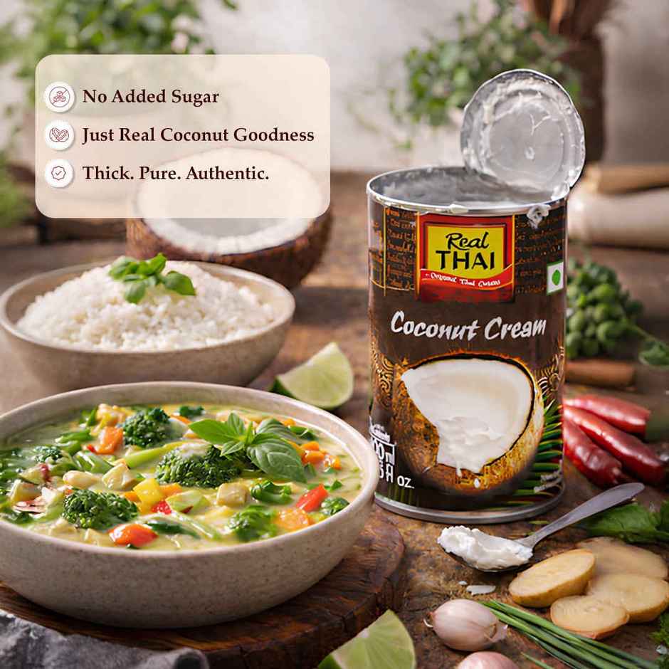 Real Thai Original Thai Cuisine Coconut Cream
