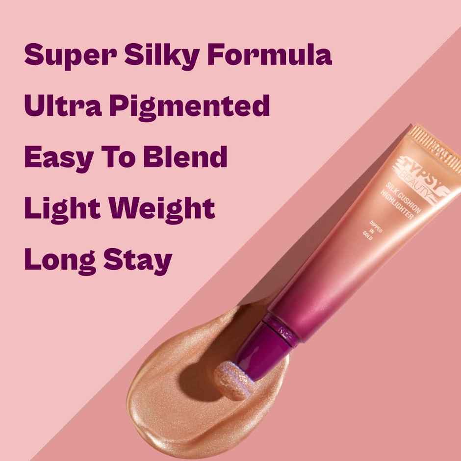 Typsy Beauty Silk Cushion Liquid Highlighter Wand- Dipped In Gold