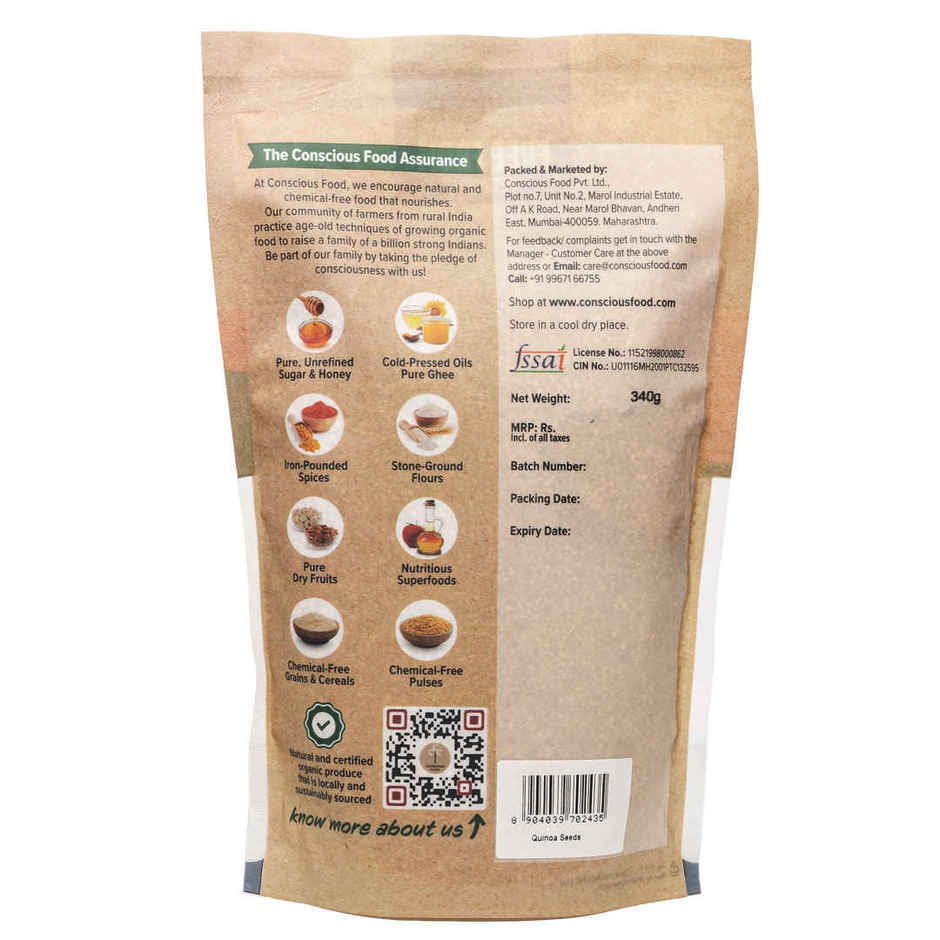 Conscious Food Organic Quinoa Seeds