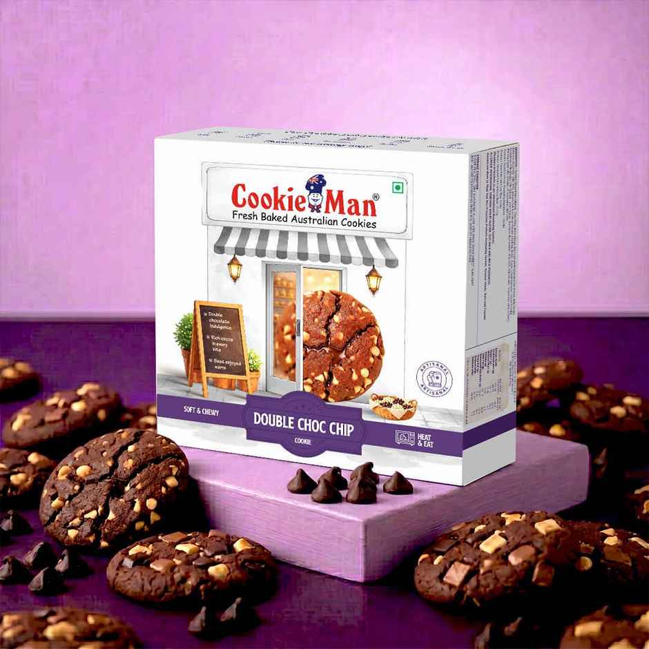 CookieMan Double Choco Chip Soft Dessert Cookie