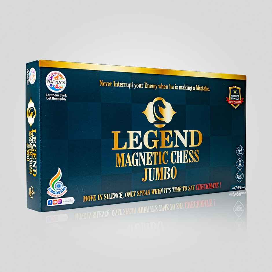 Ratna's Legend Magnetic Chess Jumbo