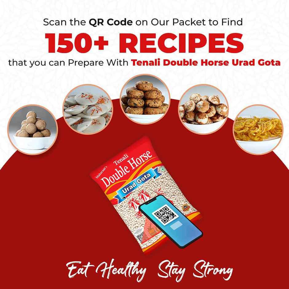 Tenali Double Horse Urad Gota - Whole