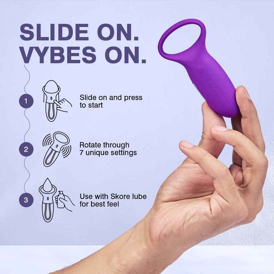 Skore Vibrating Rings | Vybes | Fun & Playful