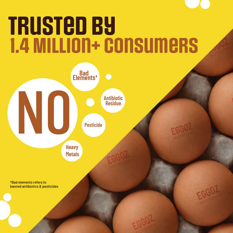 Eggoz Protein Rich Farm Fresh Brown Eggs