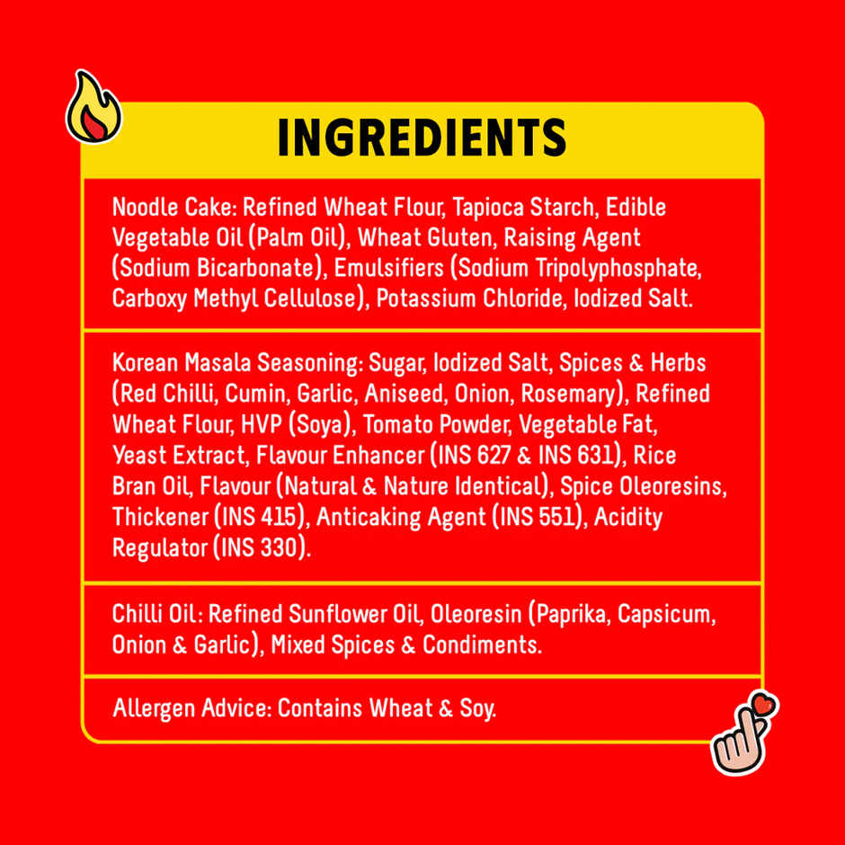 MasterChow K-chow Korean masala Instant Noodles