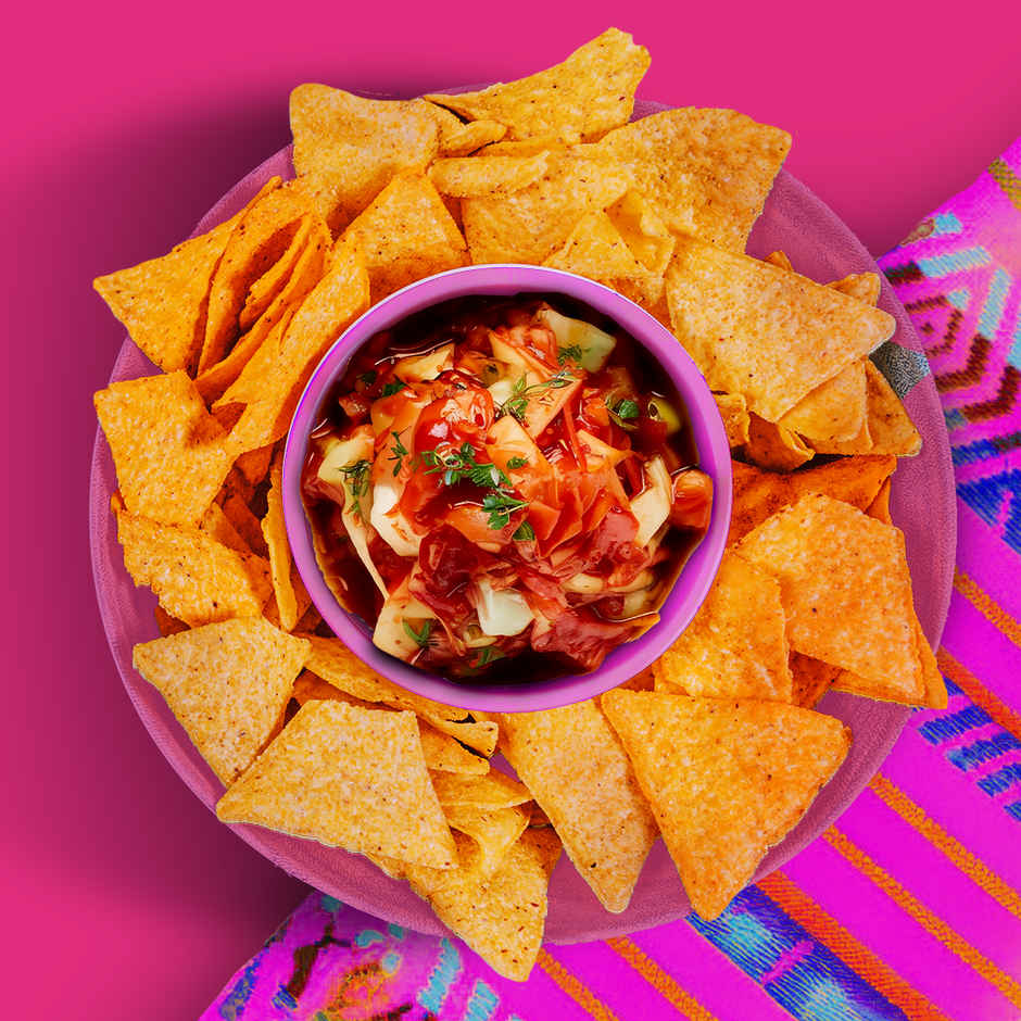 4700BC Korean Kimchi Nachos I made in Avocado Oil