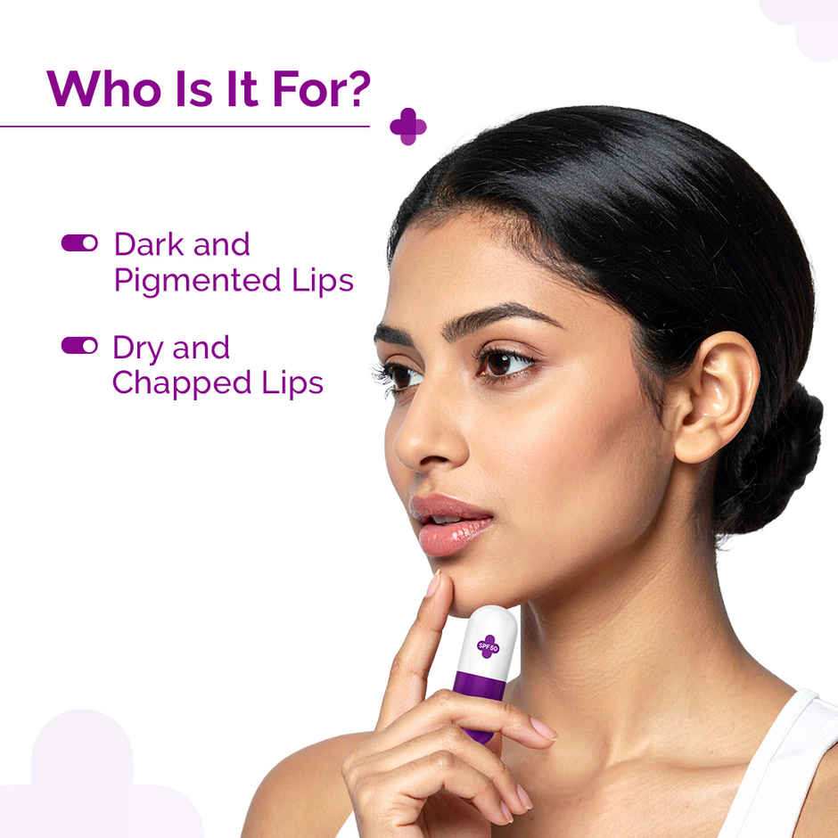 The Derma co. 1% Kojic Acid Lip Balm SPF 50PA+++