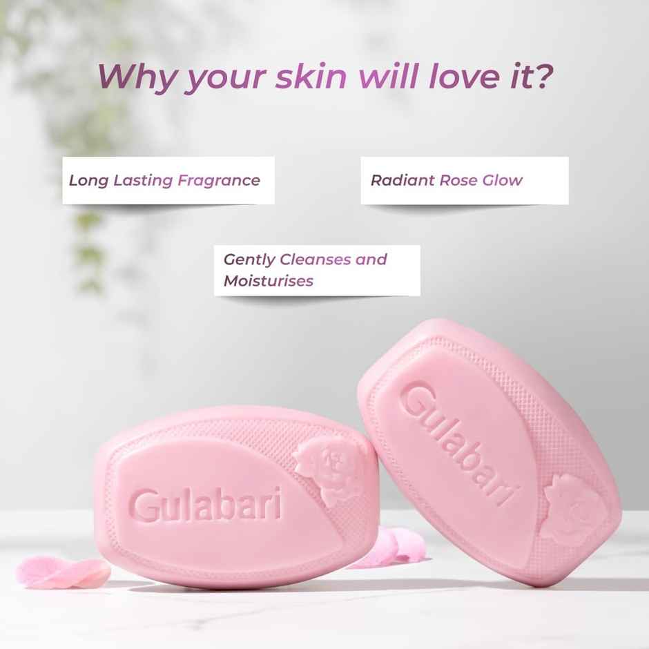 Dabur Gulabari Pure Rose Soap