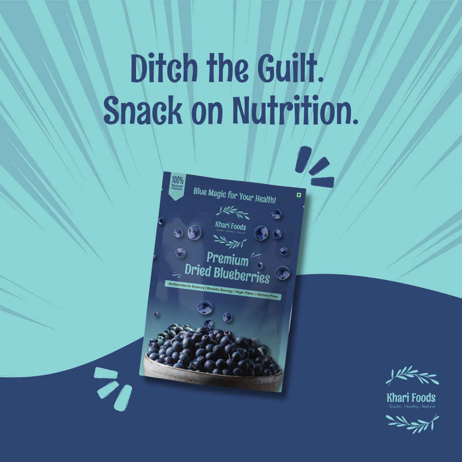 Khari Foods Blueberry Dried
