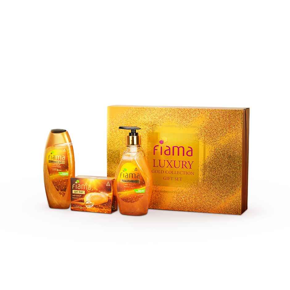 Fiama Luxury Collection Gold Gift Set