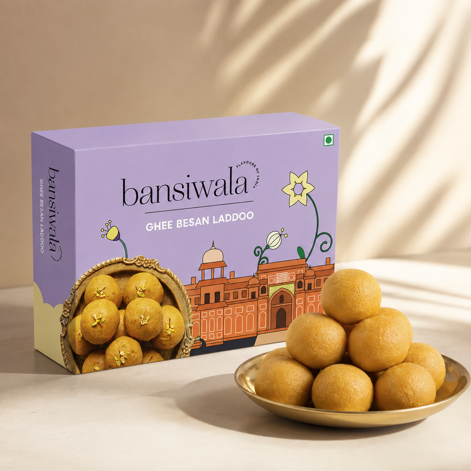 Bansiwala Ghee Besan Laddoo