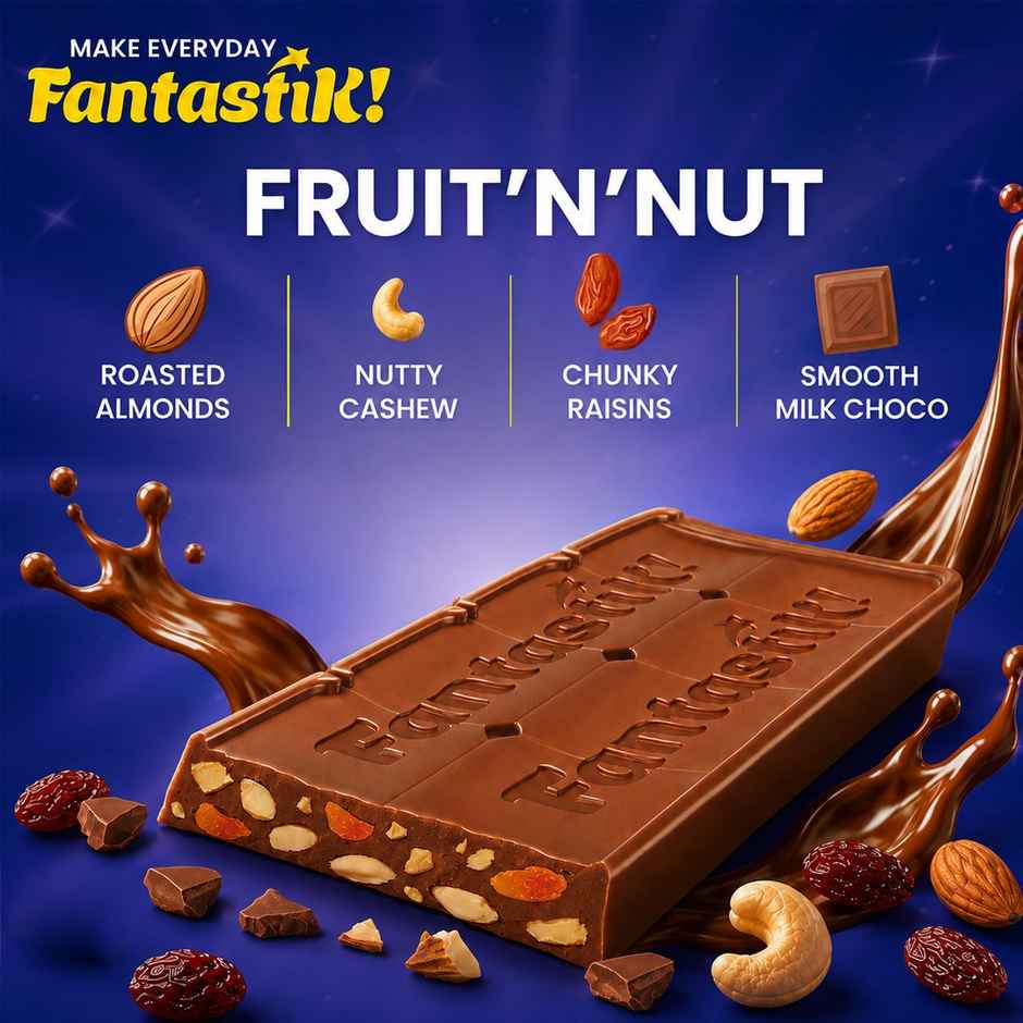 Sunfeast Fantastik Fruit n Nut, Chocolate Bar