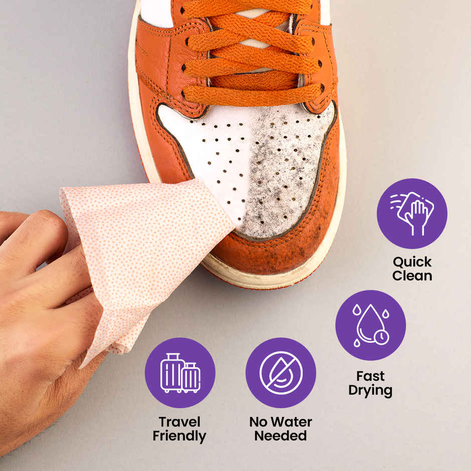 Sneakare Shoe Cleaning Wipes Pack of 6