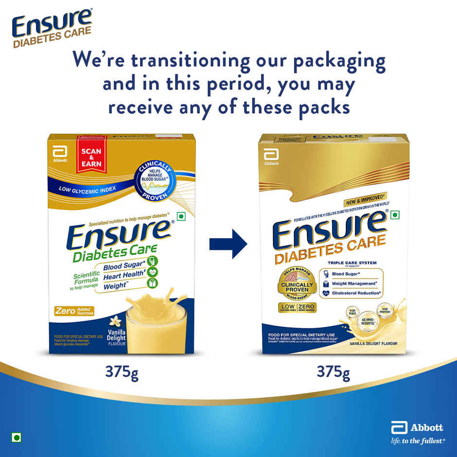 ENSURE Diabetes Care Vanilla Drink Mix