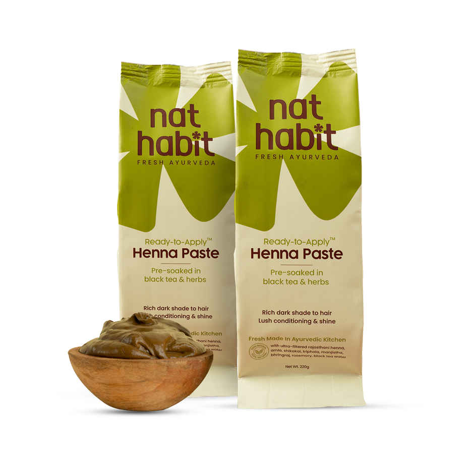 Nat Habit Ready To Apply Henna Paste