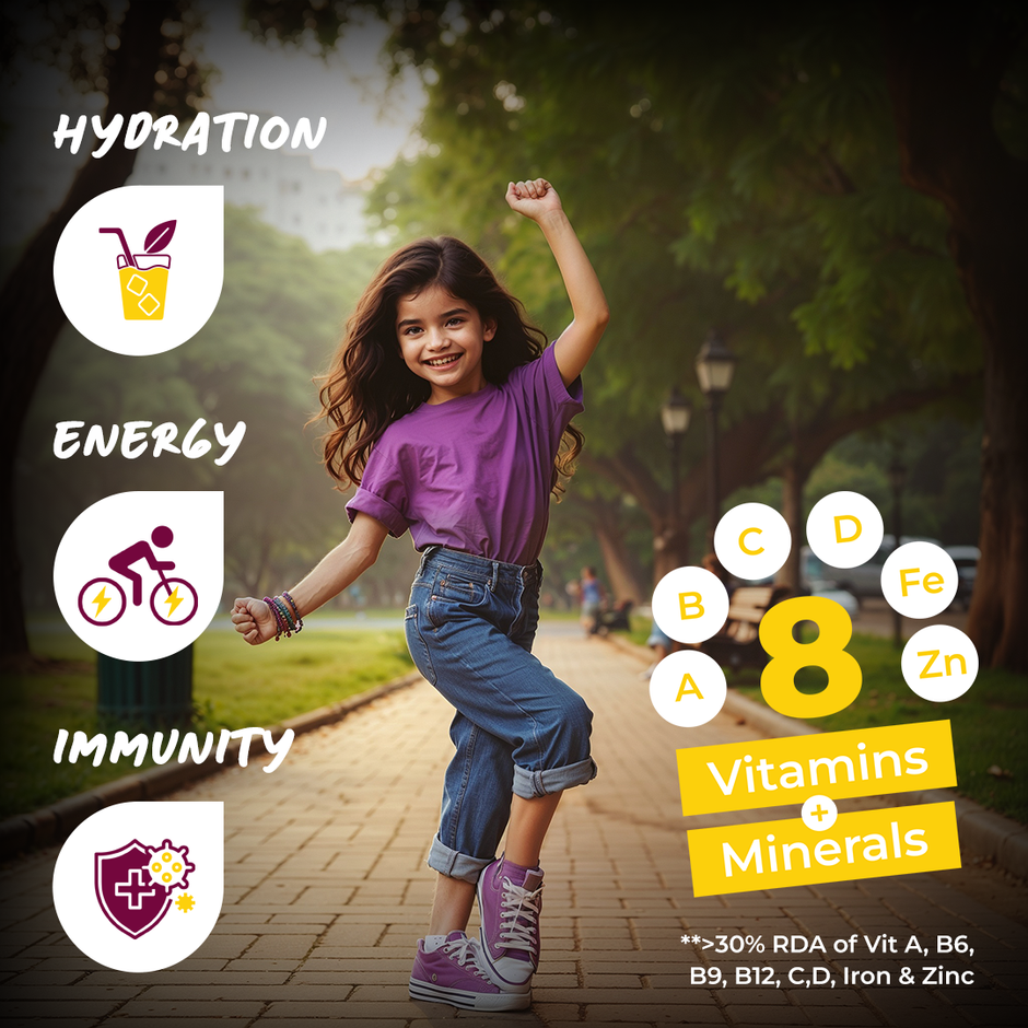 Good Monk Fruit Drink Mix | Assorted | 50% Less Sugar | 8 Vitamins & Minerals | 24 Sachets - 396 g