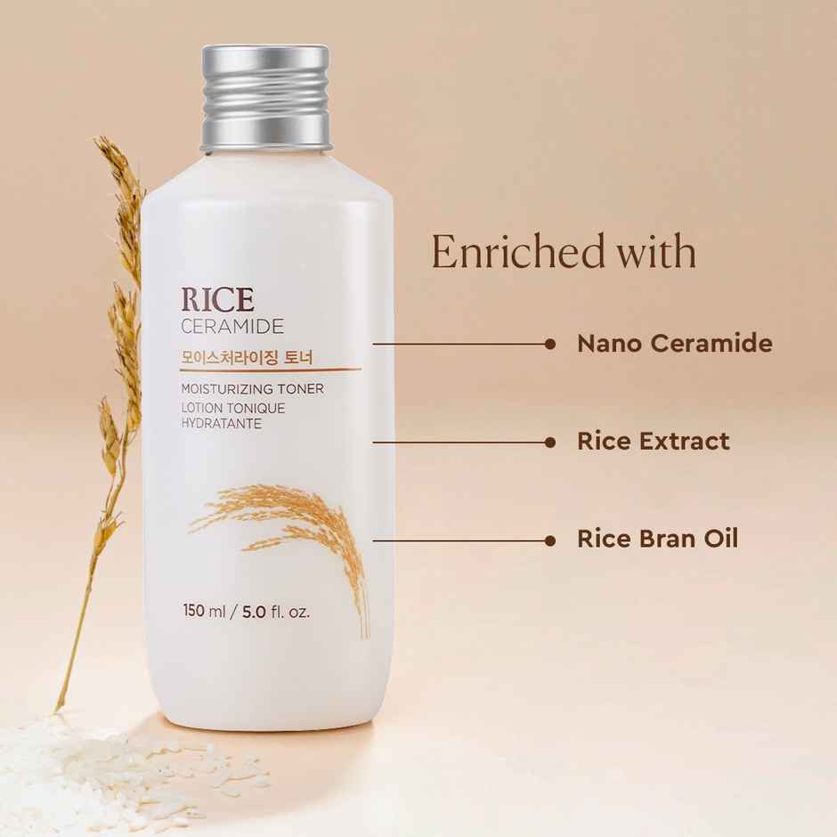 The Face Shop Rice & Ceramide Moisturizing Toner | Unisex