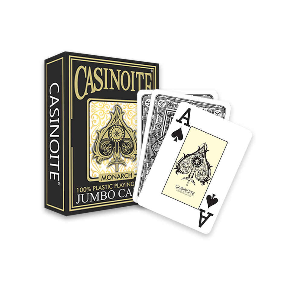 casinoite Monarch Playling Cards | Black