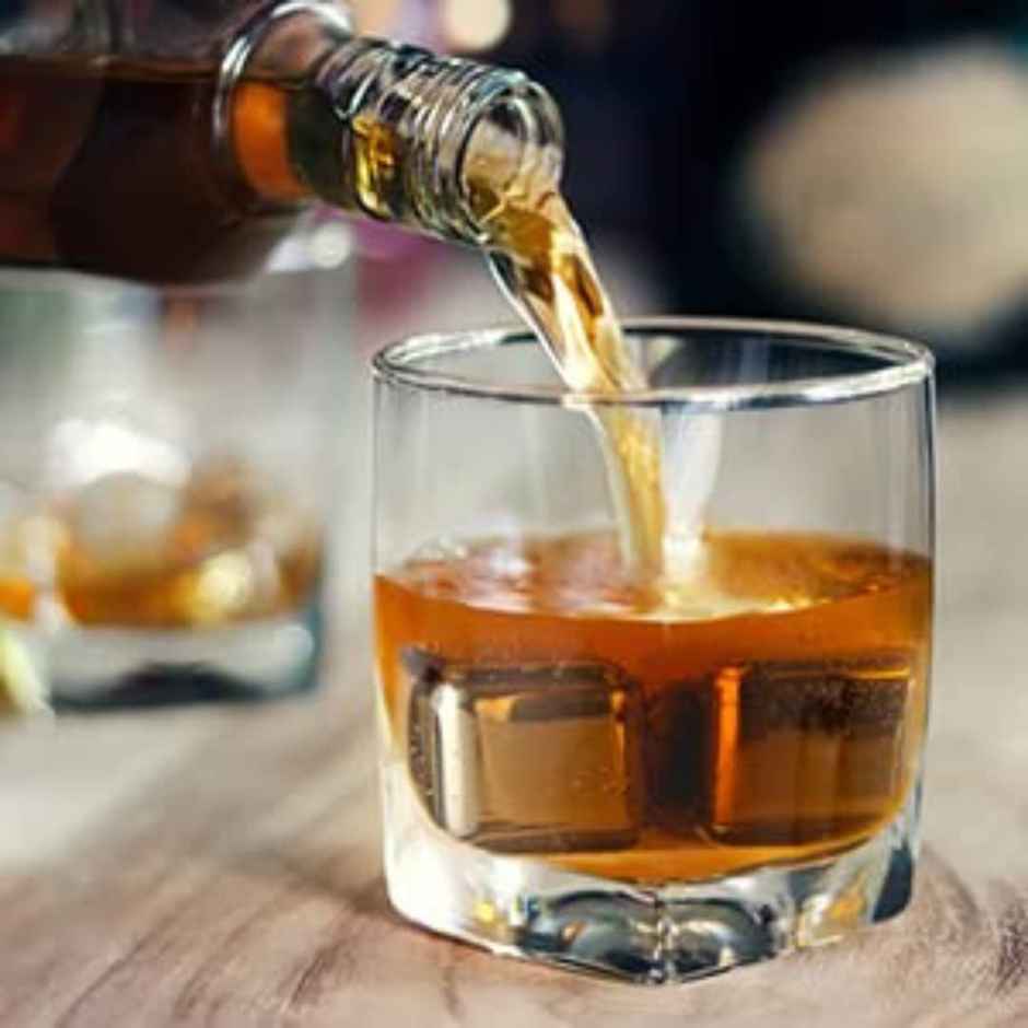 Bar Box Ice Cubes Chilling Whiskey Stones For Your Favorite Beverage Ideal For Whiskey | Pack of 8