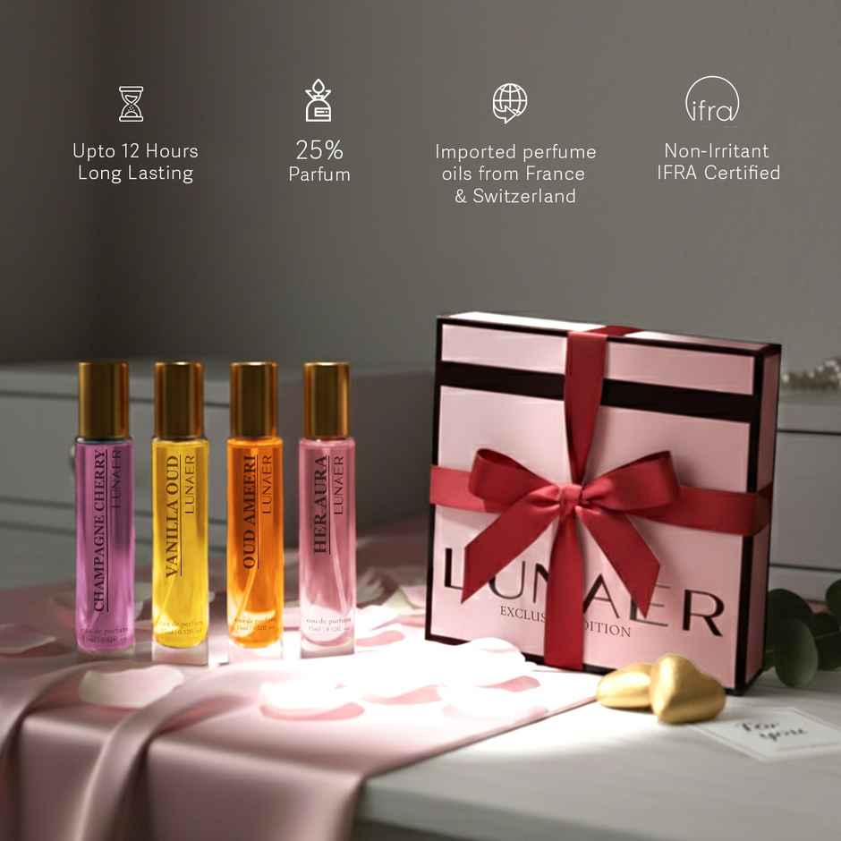 Lunaer Perfumes For Women Gift Set