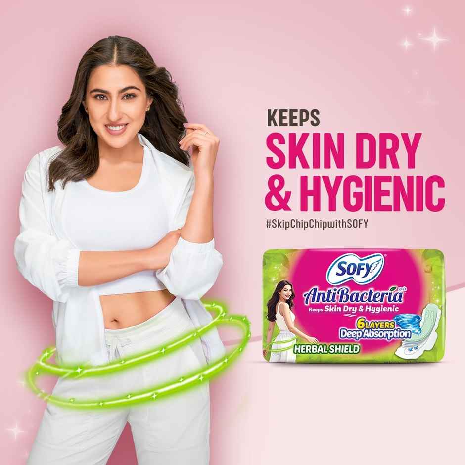 Sofy AntiBacteria XL+ Sanitary Pads