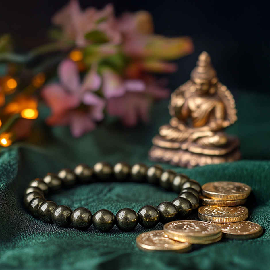 Raw Pyrite Bracelet | Astrotalk