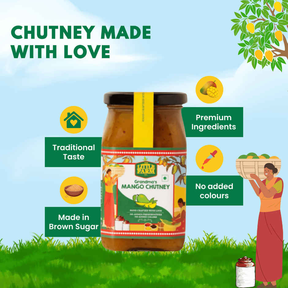 The Little Farm Co. Mango Chutney | No added colors