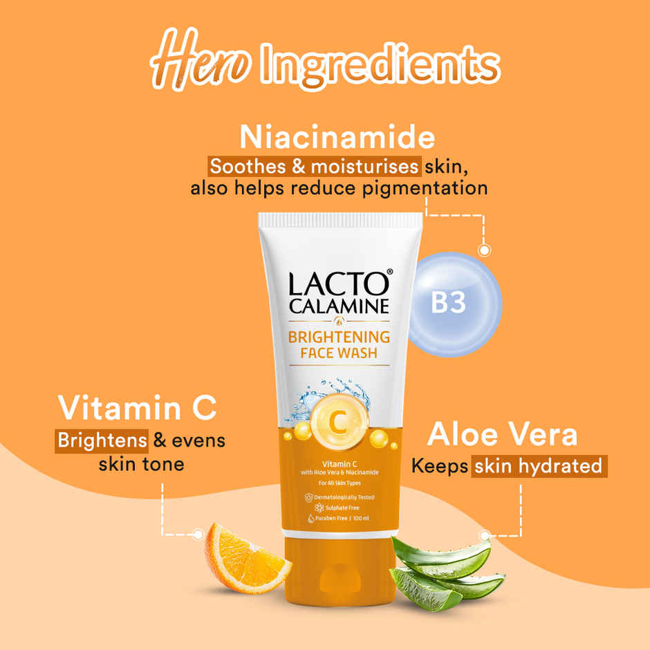 Lacto Calamine Vitamin C Facewash