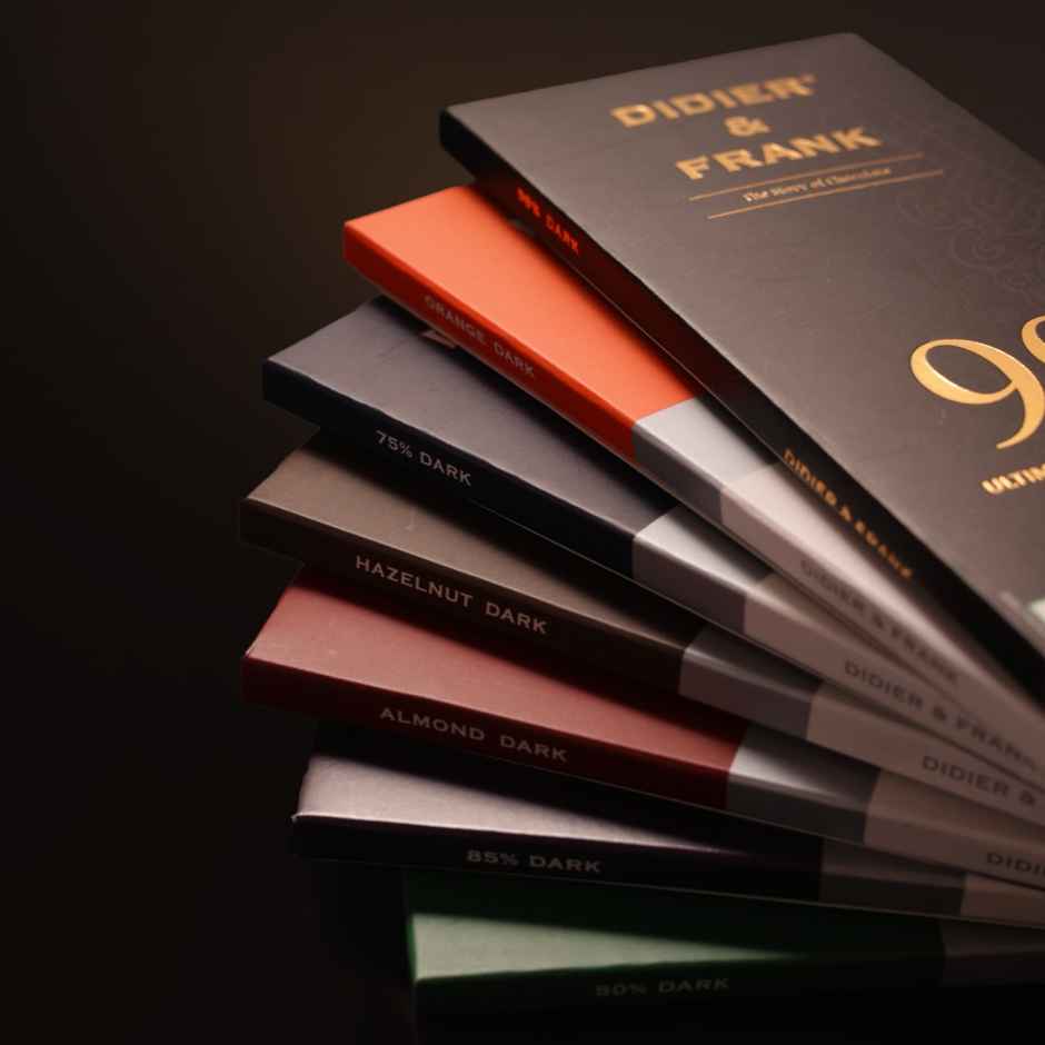 Didier & Frank 99% Dark Chocolate Bar | Premium & Indulgent