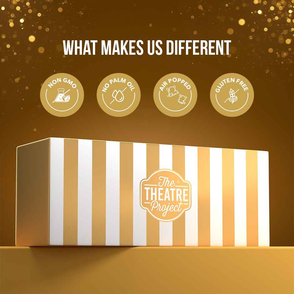 TTP Popcorn Golden | Cheese Caramel, Black Truffle & Caramel | Assorted