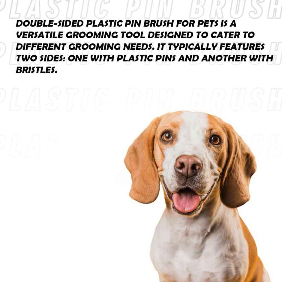 Nootie Furrtoolz Premium Plastic Pin Brush - L