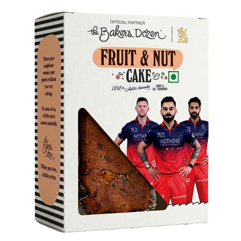 The Baker's Dozen Fruit & Nut Cake |Fruit Cake |Eggless Cake | Tea Cake | Zero Palm Oil