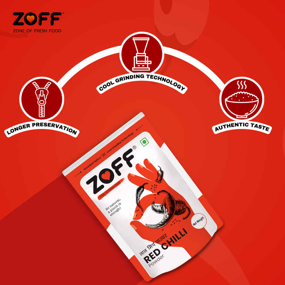 ZOFF Foods Red Chilli - Lal Mirch Powder