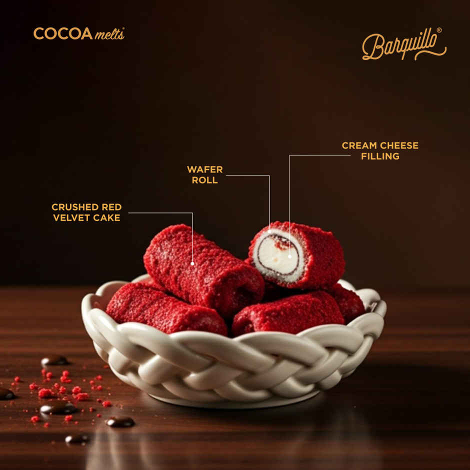 Barquillo Red Velvet Cheesecake Dubai Chocolate -Tin 