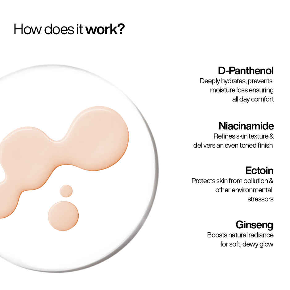 WishCare Daily Tinted Fluid Sunscreen SPF50PA++++ | L104 | All Skin Type | InVivo Tested