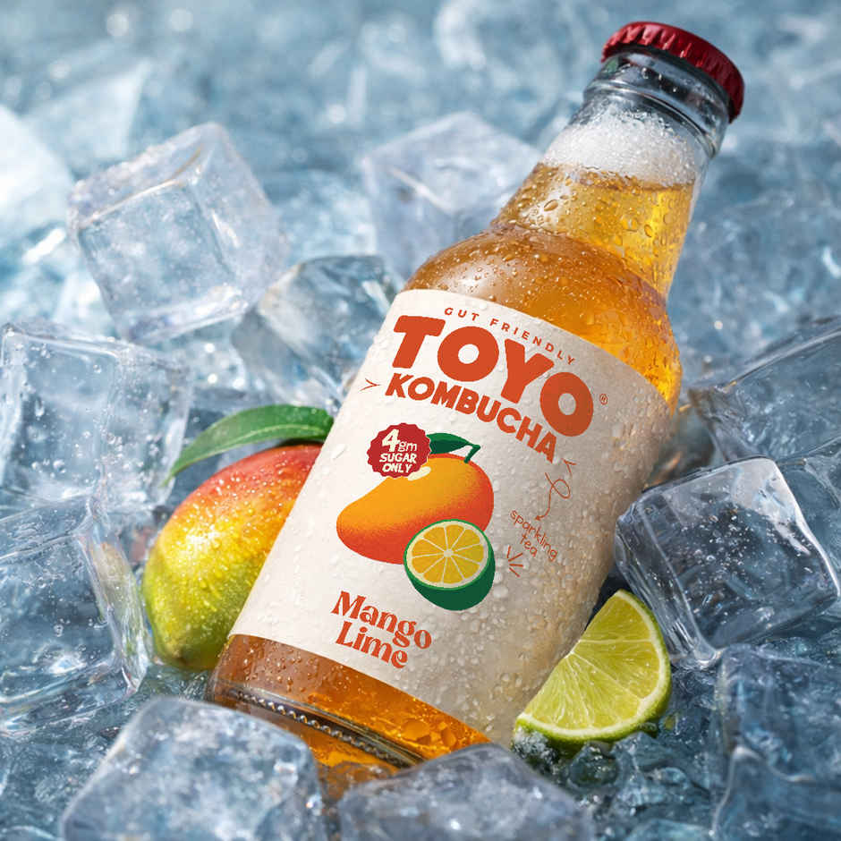 Toyo Kombucha Low Sugar Mango Lime