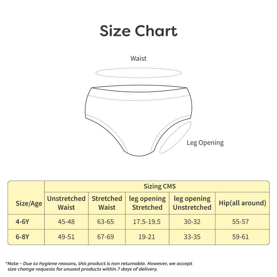 SuperBottoms SuperSoft Boys Briefs & Trunk | Assorted l 3x Softer l4Y - 6Y | Pack of 2