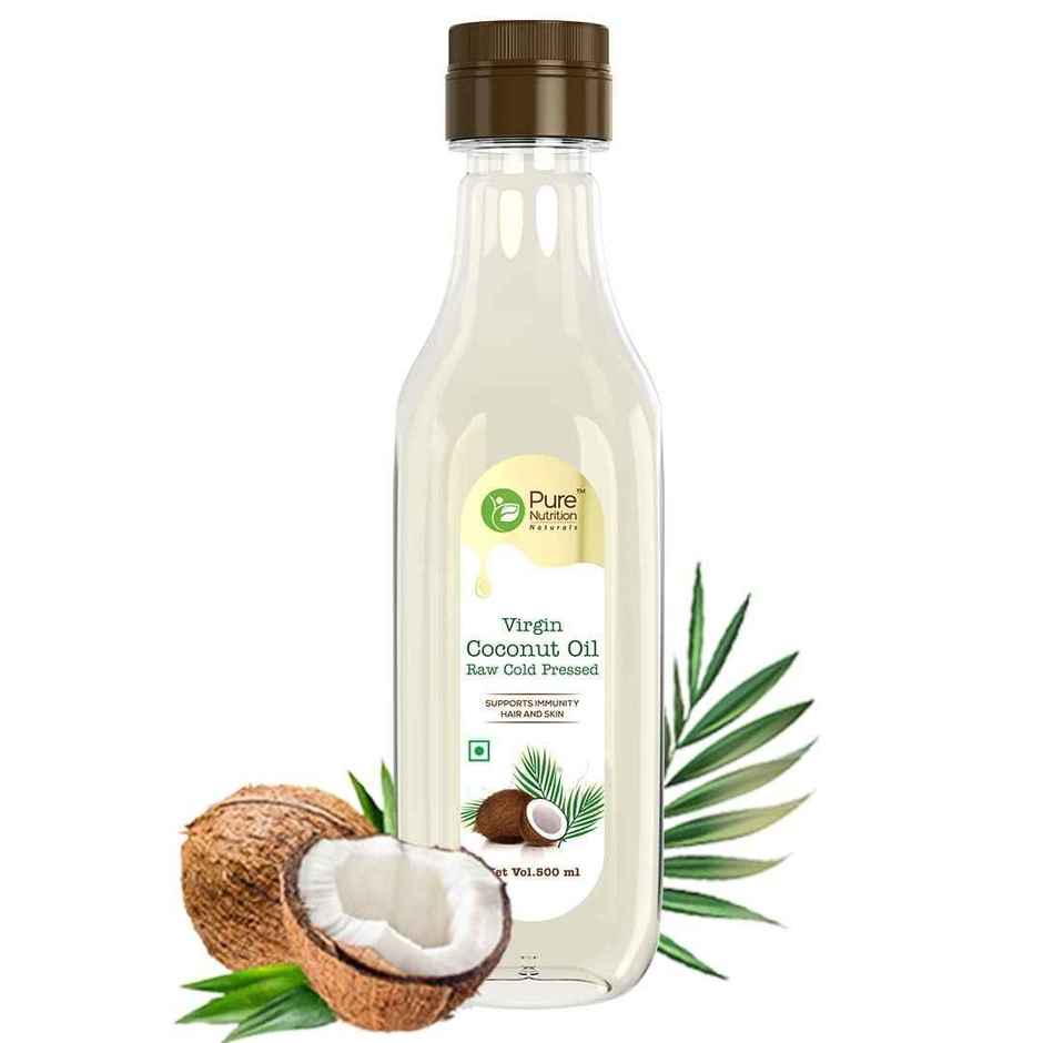 Pure Nutrition Virgin Coconut Cold Pressed Oil | Totally Pure And Unrefined