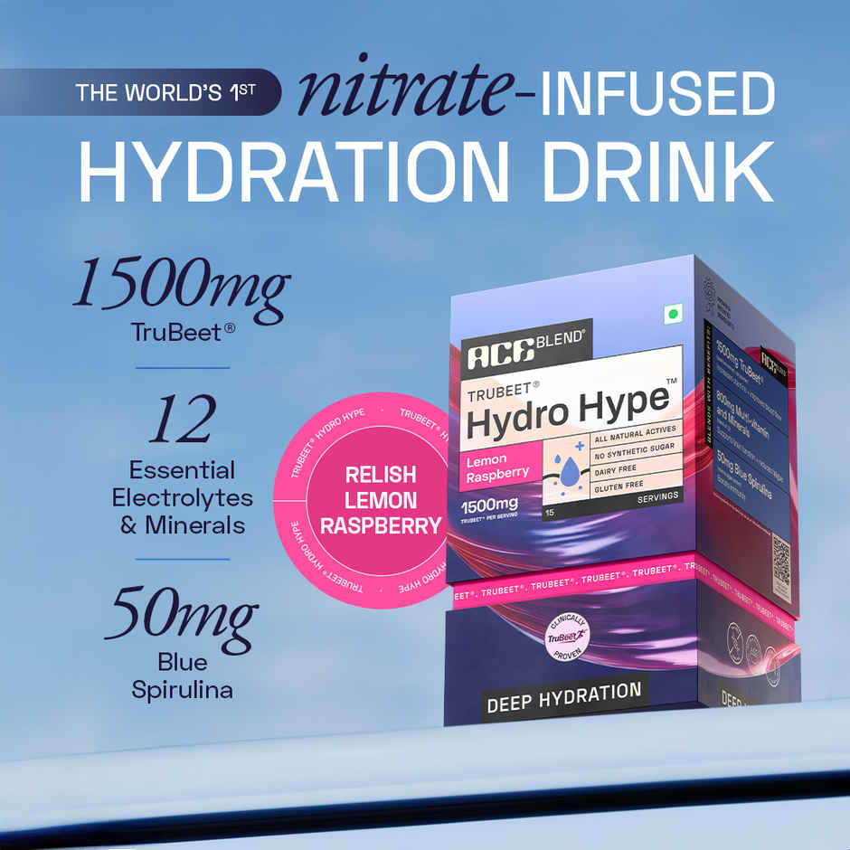 Ace Blend Hydro Hype - Lemon Raspberry | Deep Hydration