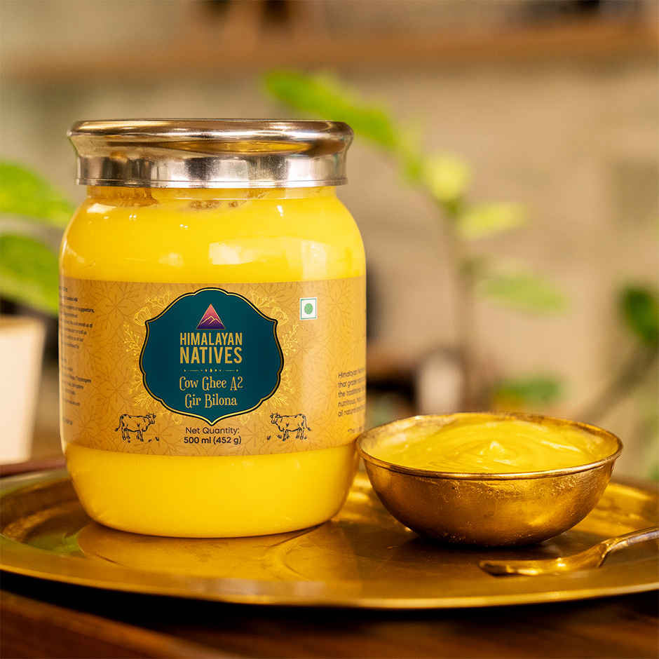 Himalayan Natives A2 Gir cow Bilona Ghee