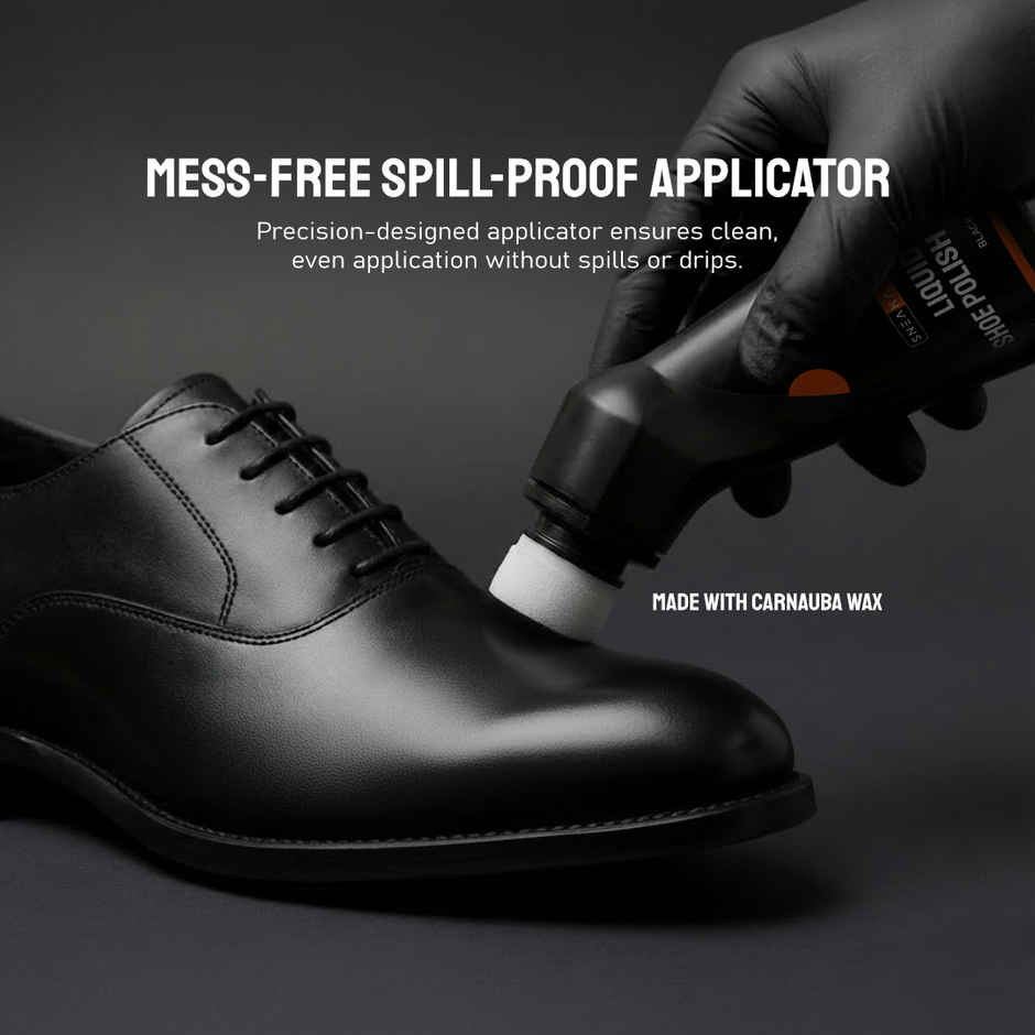 Sneakare Liquid Shoe Polish | Black