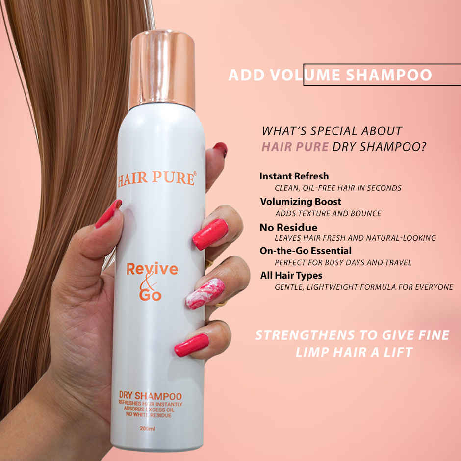 Hair Pure Revive & Go Dry Shampoo