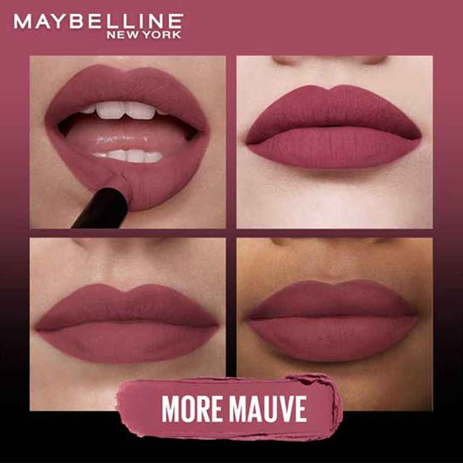 Maybelline New York CSULS599 Lipstick | More Mauve | Long Lasting